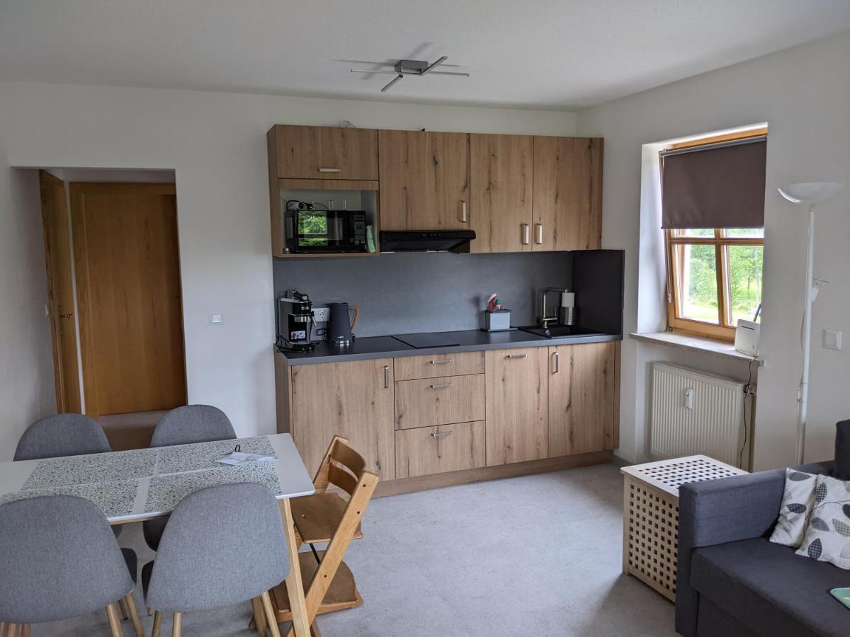 Ferienwohnung Grenzenblick 바이에리슈아이젠슈타인 외부 사진